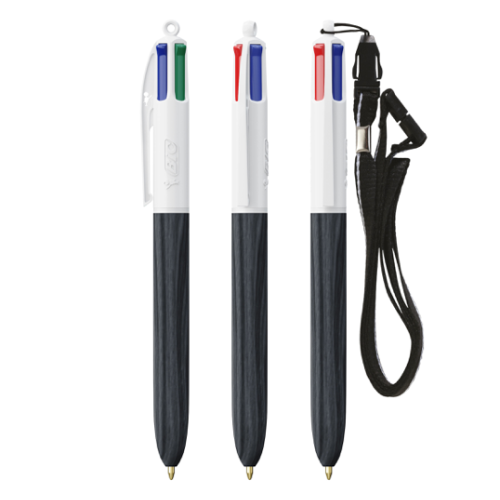 Bic 4 Couleurs Wood Style - Réf EP1061-EP1064
