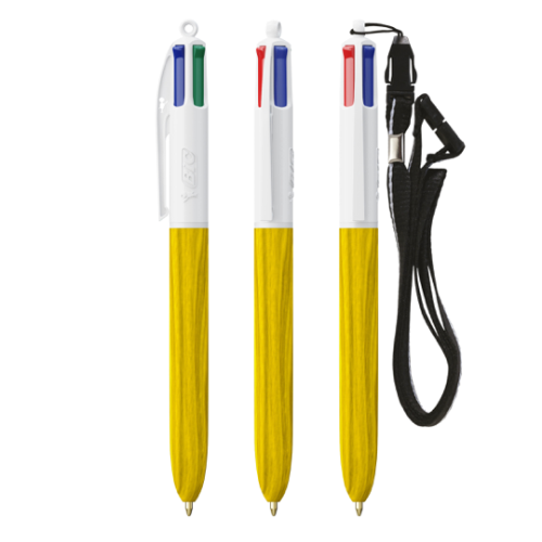 Bic 4 Couleurs Wood Style - Réf EP1061-EP1064
