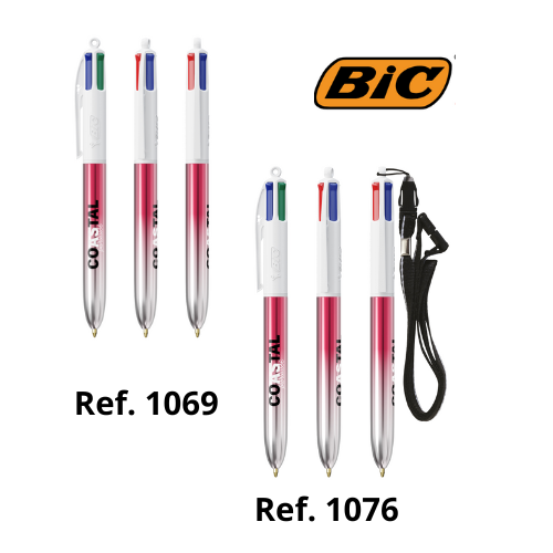 Bic 4 Couleurs Bicolor - Réf EP1069-EP1076