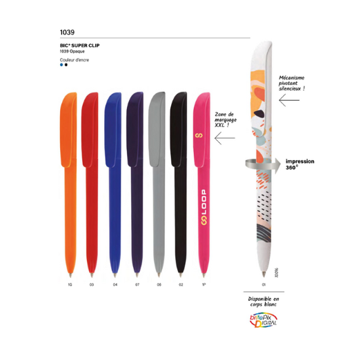Bic Super Clip - Réf EP1039