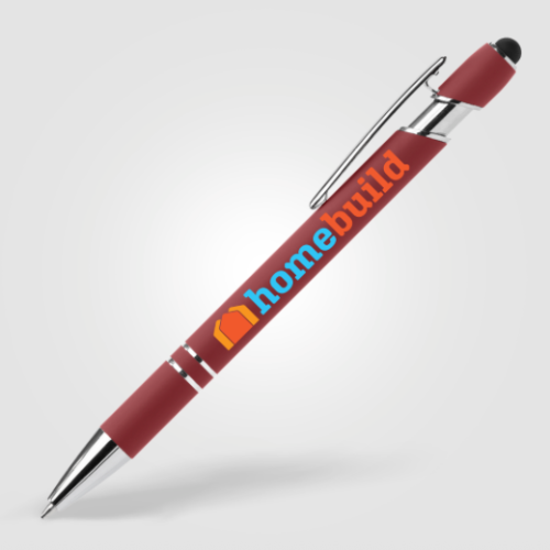 Stylo Prince Recyclé Softy Stylo à Encre Anti-Fraude avec Stylet Tactile - Réf EPMZJ