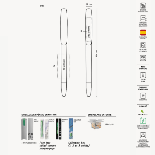 Bic Super Clip Glacé Advance- Réf EP1084