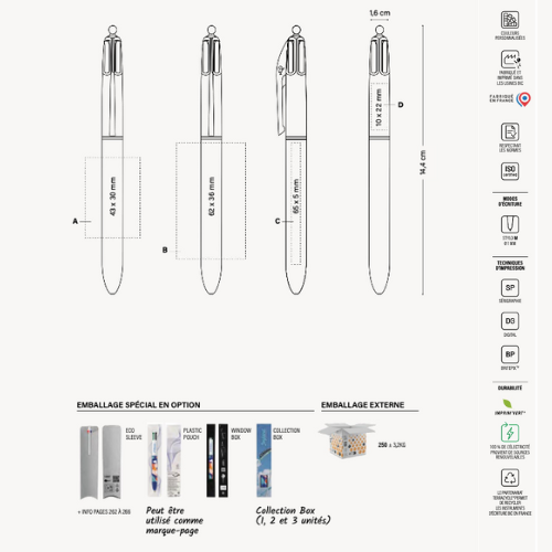 Bic 4 Couleurs - Réf EP1100-EP1101
