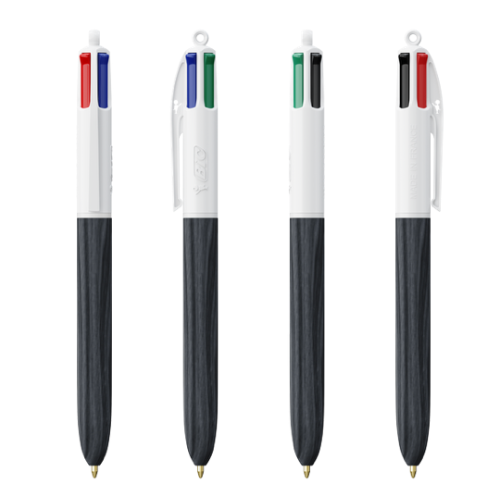 Bic 4 Couleurs Wood Style - Réf EP1061-EP1064