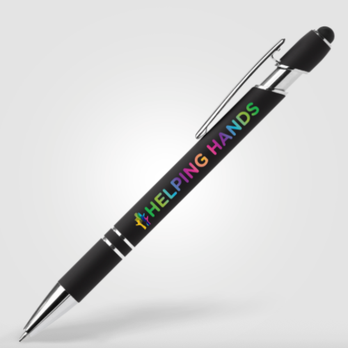 Stylo Prince Recyclé Softy Stylo à Encre Anti-Fraude avec Stylet Tactile - Réf EPMZJ