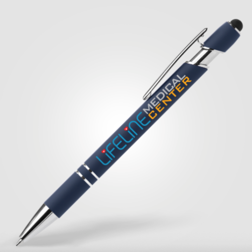 Stylo Prince Recyclé Softy Stylo à Encre Anti-Fraude avec Stylet Tactile - Réf EPMZJ